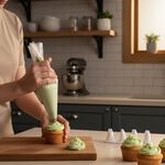 La Cucina Icing Bag with 8 Nozzles