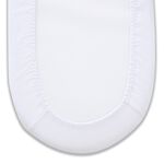 Clair De Lune White Pram Fitted Sheet - 2 Pack