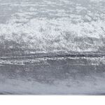 Velvet Crush Cushion Cover 2 Pack 45x45cm - Silver