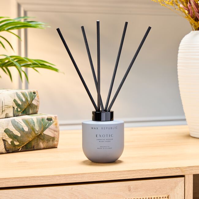 Wax Republic Exotic Jasmine Woods Reed Diffuser