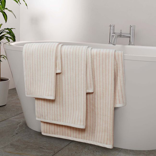 480GSM TURKISH YARN DYED NATURAL 50x90 Hand Towel