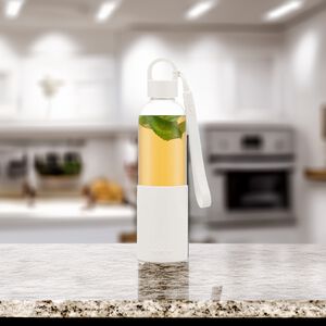 BODUM MELIOR OFF WHITE 0.5L Glass Water Bottle