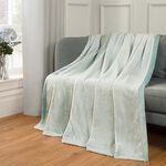 NICOLE DAY HERRINGBONE EGGSHELL 150x200cm Throw
