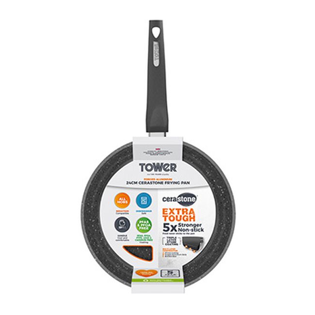 Tower Cerastone Non-Stick Frying Pan 24cm