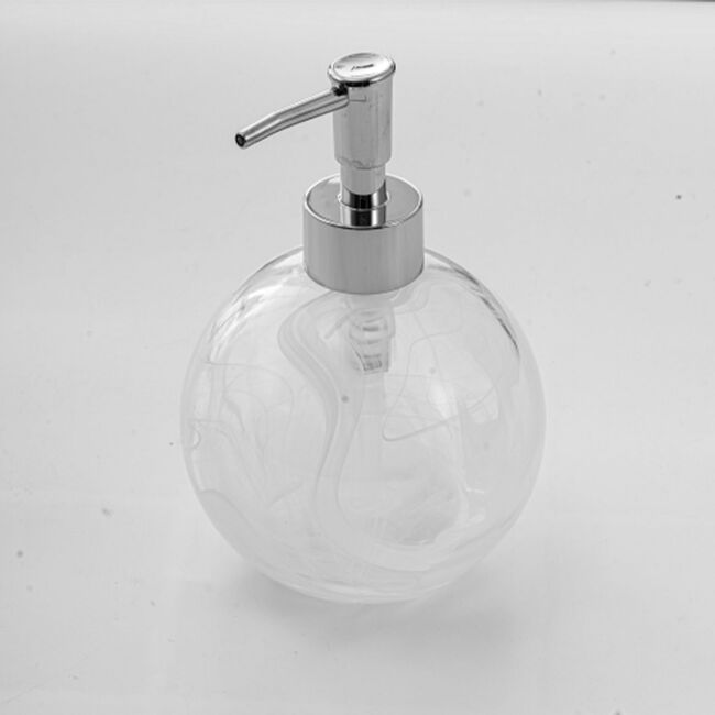 Glass Cloud Soap Dispenser
