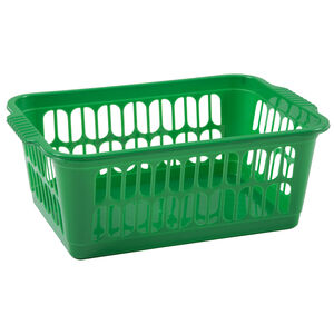 Wham Single Handy Storage Basket Green
