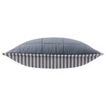 HEBDEN STRIPE  NAVY  55X55 CUSHION 