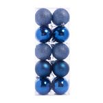 20PACK IMPERIAL BLUE Bauble Set