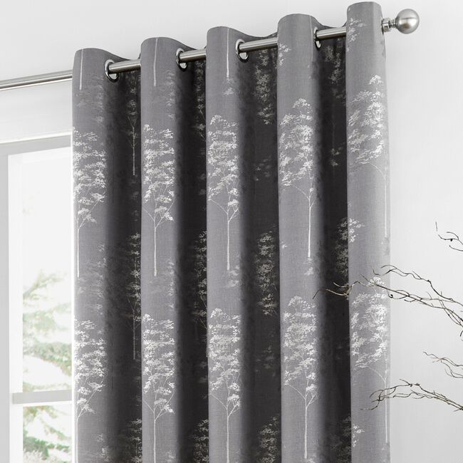 CURTINA ELMWOOD GRAPHITE 66x54 Curtain