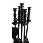  Silverflame Companion Set Black 5Pc