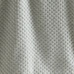 POPCORN CHECK GREEN Hand Towel