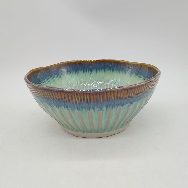 Heritage Caragh Azure Rice Bowl