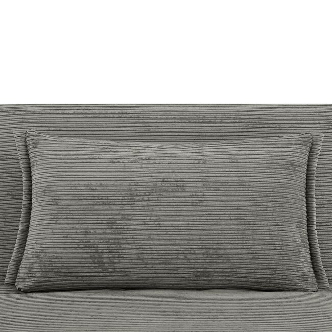 Lara Grey Convertible 191x108cm Sofa Bed