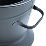 Silverflame Waterloo Coal Bucket Black