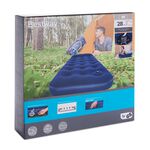 Easy Inflate Flocked Single Air Mattress