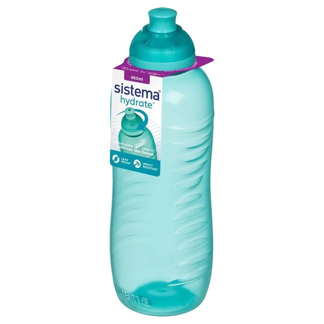 Twist 'N' Sip Col Squeeze Water Bottle 460ml