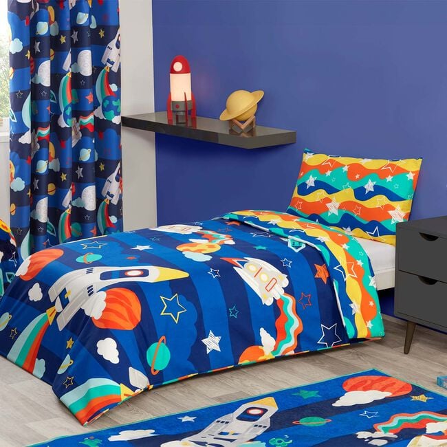 JUNIOR BED DUVET COVER Groovy Space