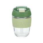 BODYGO GREEN SAFE TRAVEL 360ml Glass Mug