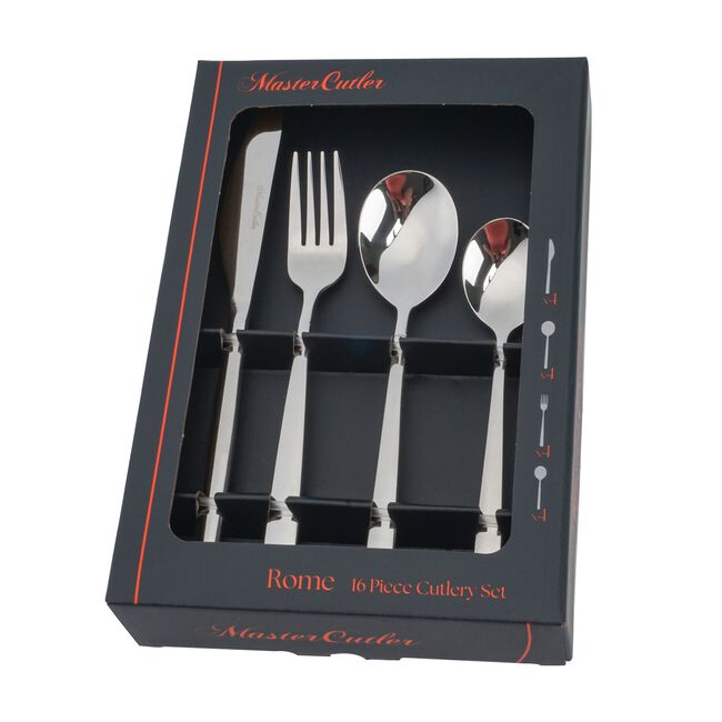 Master Cutler Rome 16 Piece Cutlery Set