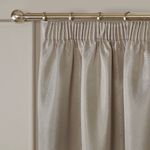 PENCIL PLEAT DUCHESS GOLD 66x54 Curtain