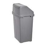Casa Swing Bin Silver 25L