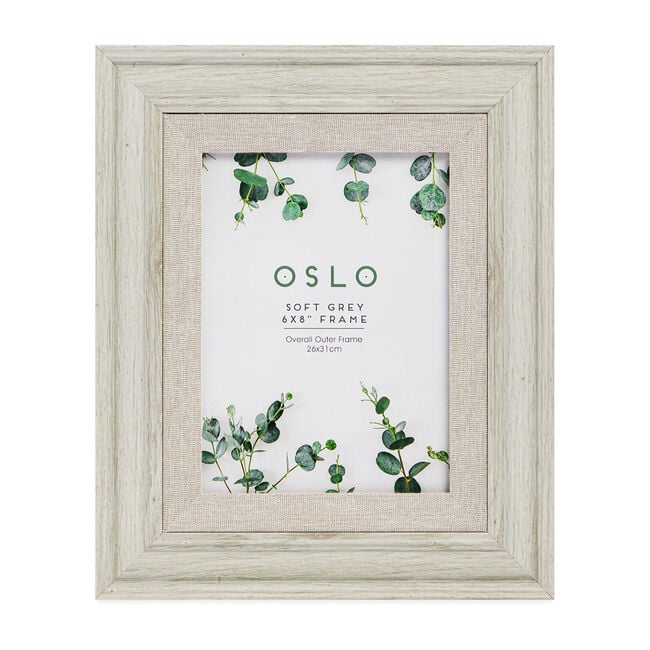 6x8 OSLO SOFT GREY Frame