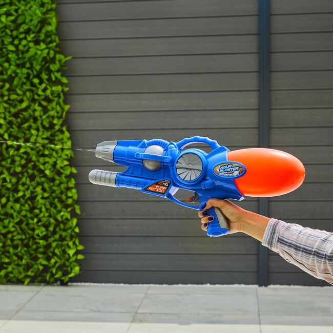 Children's Large Water Gun - Blue/Orange