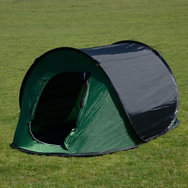 3/4 Person Pitch & Go Tent - Green