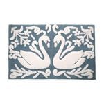 Lough Blue Bath Mat 50cm x 80cm