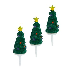 Mini Christmas Tree & Motto Cake Toppers