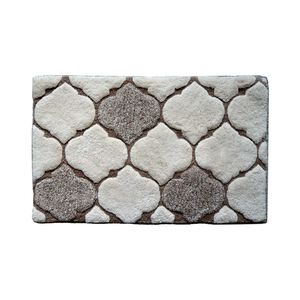 TRELLIS NATURAL 50x80 Bath Mat