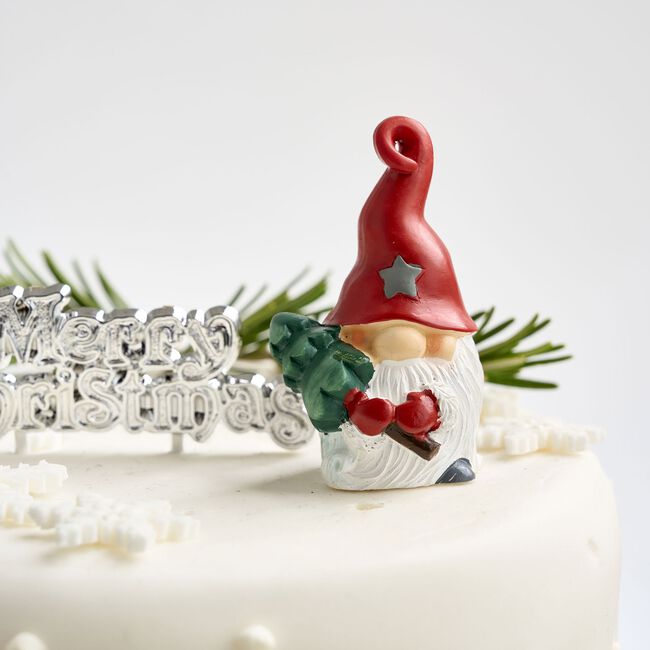 Christmas Gonk & Merry Christmas Cake Topper