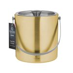 Viners Barware 1.5L Gold Double Wall Ice Bucket