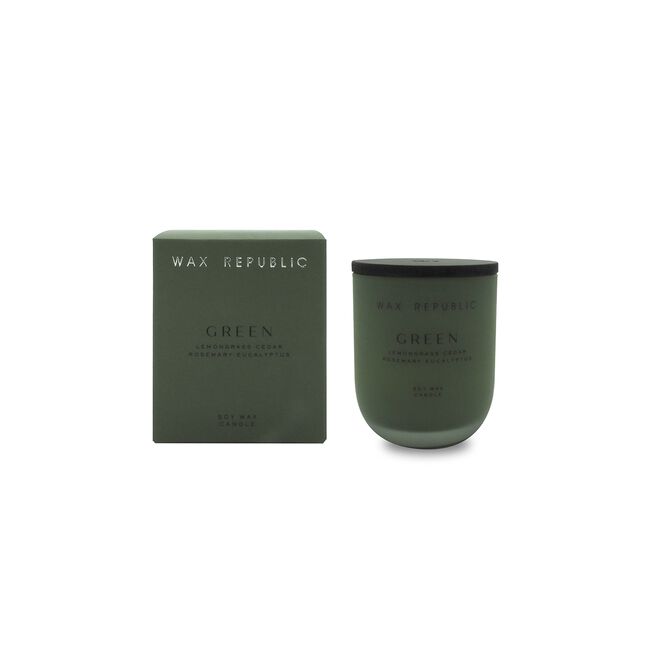 Wax Republic Green Lemongrass Ginger Candle