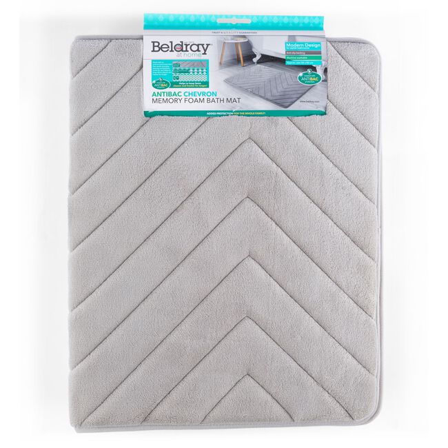 Beldray Antibac Memory Foam Bath Mat