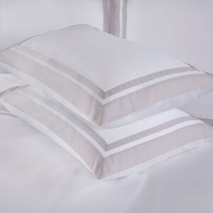 Camlough 300 TC Oxford Pillowcase Pair-Grey