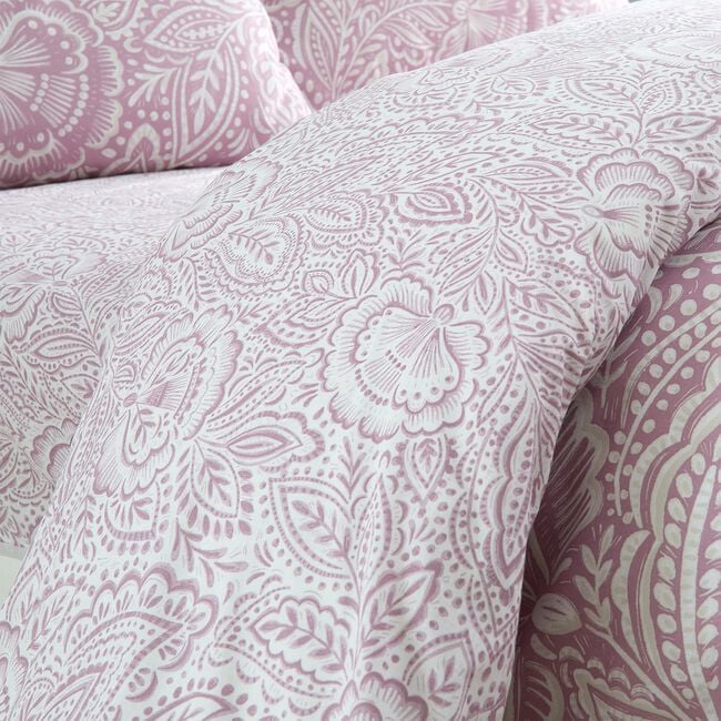 SINGLE DUVET COVER Fallon Raspberry