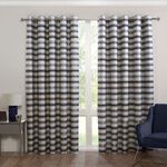 MONO STRIPE NAVY 90x90 Curtain