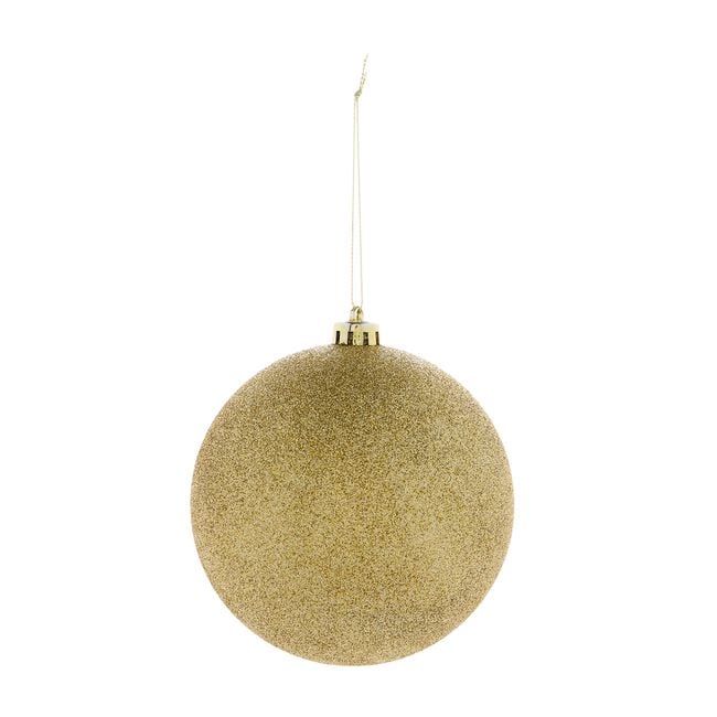 3 PACK 12cm GOLD Baubles