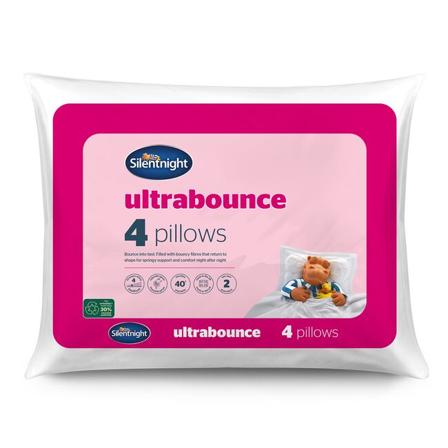Silentnight Ultrabounce Pillow 4 Pack