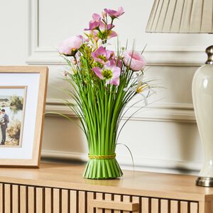 Bloomvivbe 40cm Rose & Sweet Pea Faux Bouquet