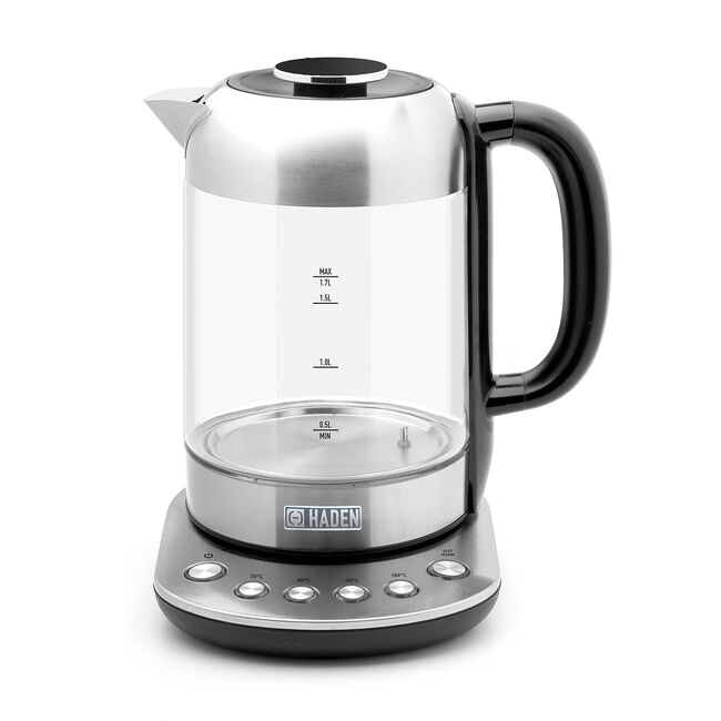 Haden Richmond 1.7L Rapid Boil Glass Kettle