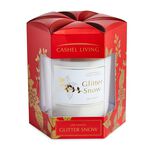 Cashel Living Glitter Snow Candle Jar