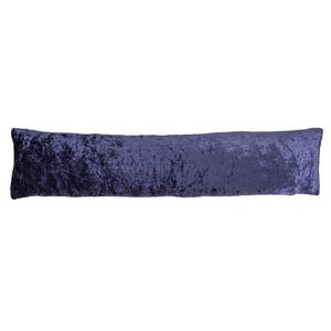 VELVET CRUSH NAVY 22x90 Draught Excluder