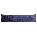VELVET CRUSH NAVY 22x90 Draught Excluder