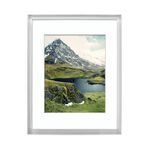 GALLERY EDGE 8x10 SILVER Photo Frame