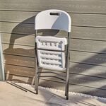 White Folding Chair