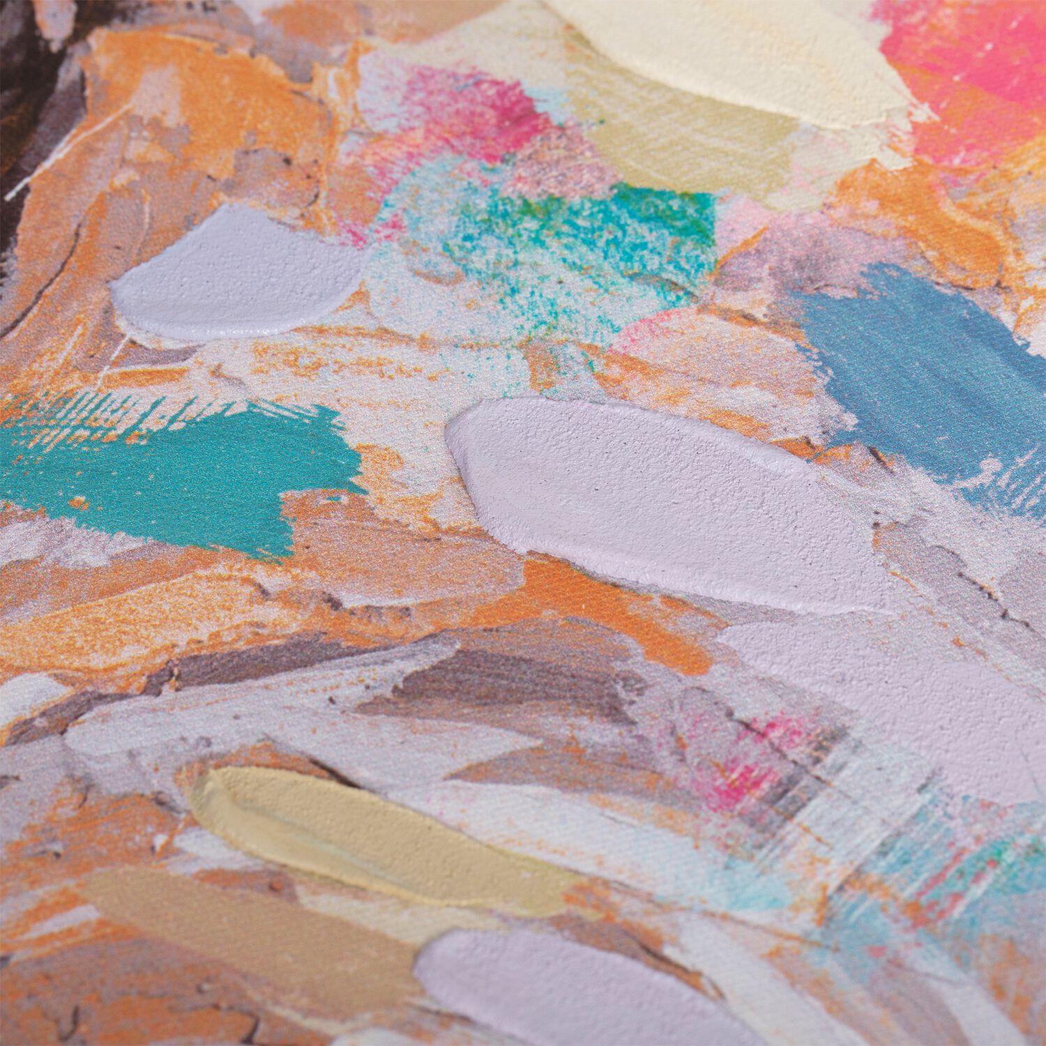 Colourful Elephant Canvas 60cm x 90cm Home Store + More