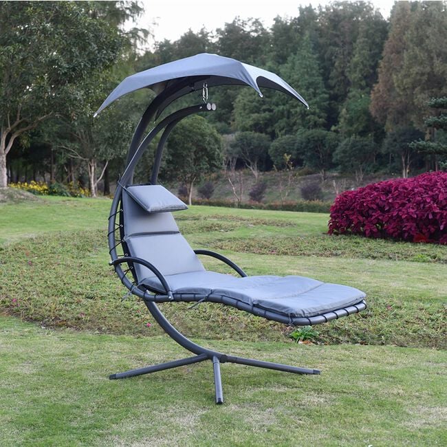 Deluxe Garden Lounger Swing Chair
