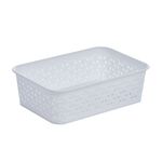 Geometric Storage Basket 1.5L - White